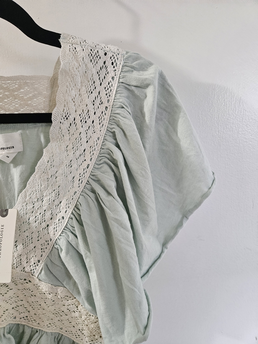 Anthropologie Delicate Babydoll Blouse - Picture 8 of 12